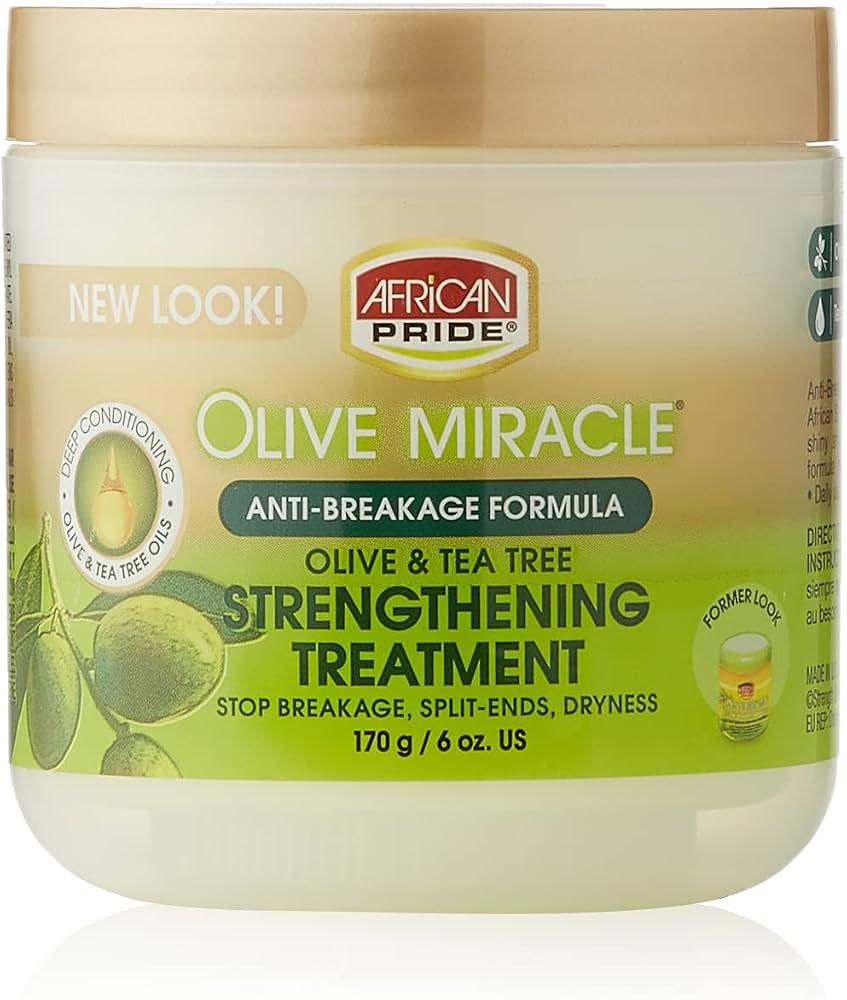 African Pride Olive Miracle Anti-Breakage Leave-In 170g