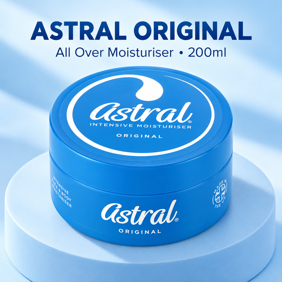 Astral Intensive Moisturiser Original 200ml – Face & Body Cream