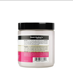 Jar of Aunt Jackie's product with a black lid on a white background