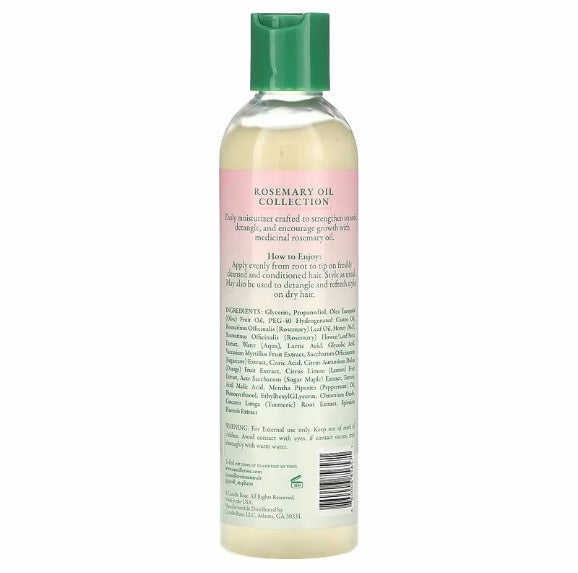 Camille Rose Rosemary Oil Strengthening Leave In Conditioner 8oz