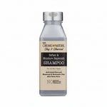 Shampoo bottle with 'Creme of Nature' label on a white background
