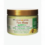 Creme of Nature Pure Honey Curl Defining Cream jar on a white background