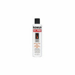 Shampoo bottle with pump on a white background