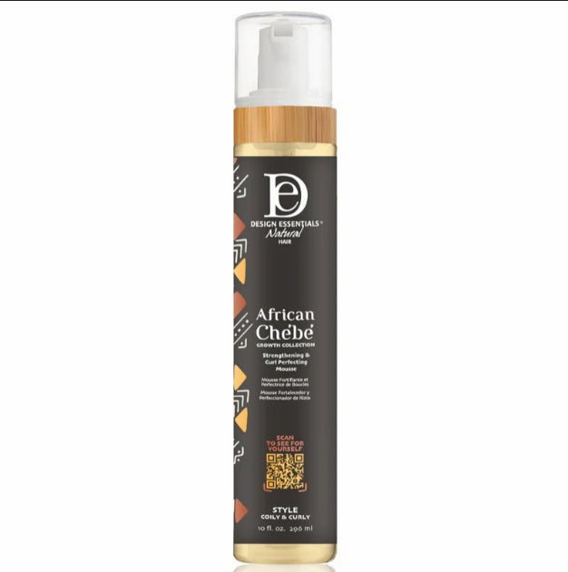 Design Essentials Natural African Chebe Curl Perfecting Mousse 10oz