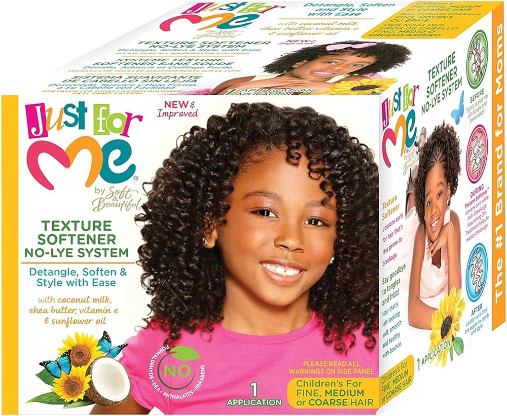 Just for Me No Lye Kids Relaxer Kit Super