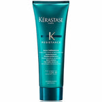 Kérastase Resistance shampoo bottle on a white background