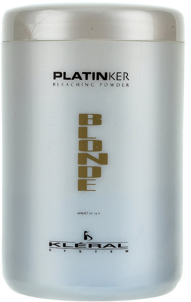 Kleral Platinker Blue Blondierpulver 400g – Staubfreie Blondierung