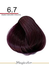 MagiColor Permanent Hair Color (6.7) Violet Dark Blonde 100ml