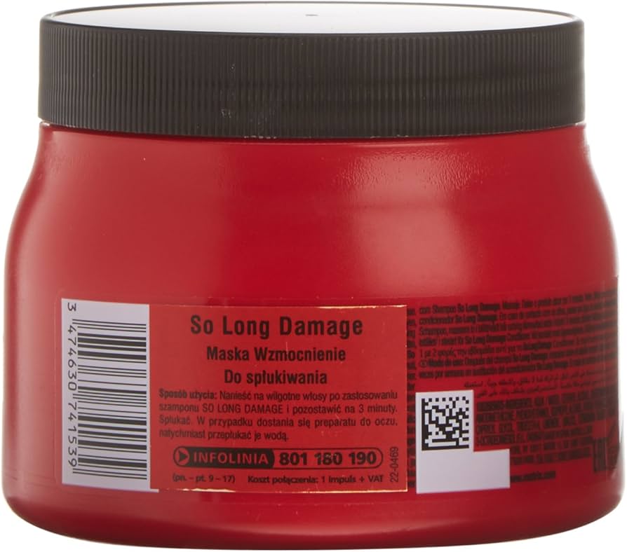 Matrix Total Results So Long Damage Strength Pak Treatment 500ml