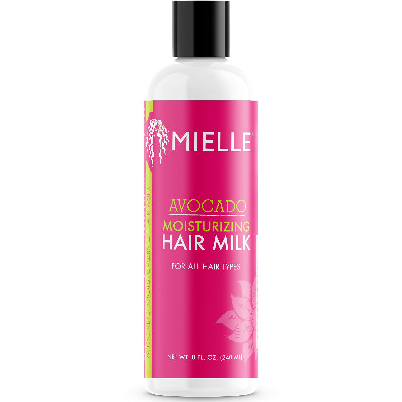 Mielle Avocado Moisturizing Hair Milk bottle on a white background