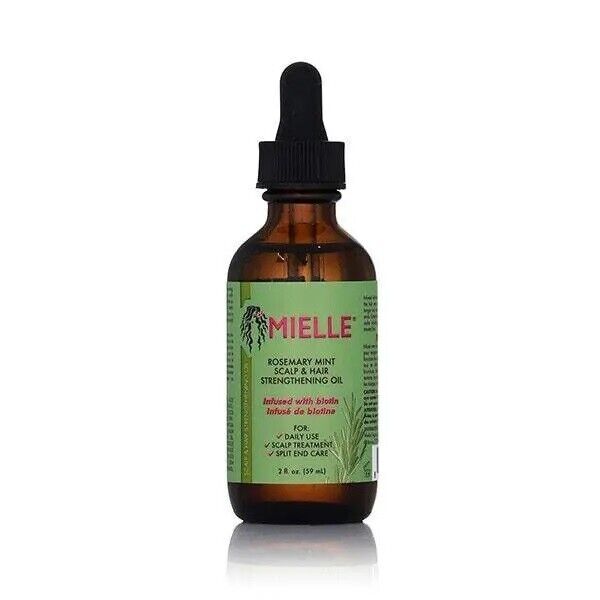 Mielle Rosemary Mint Scalp & Hair Strengthening Oil 2oz