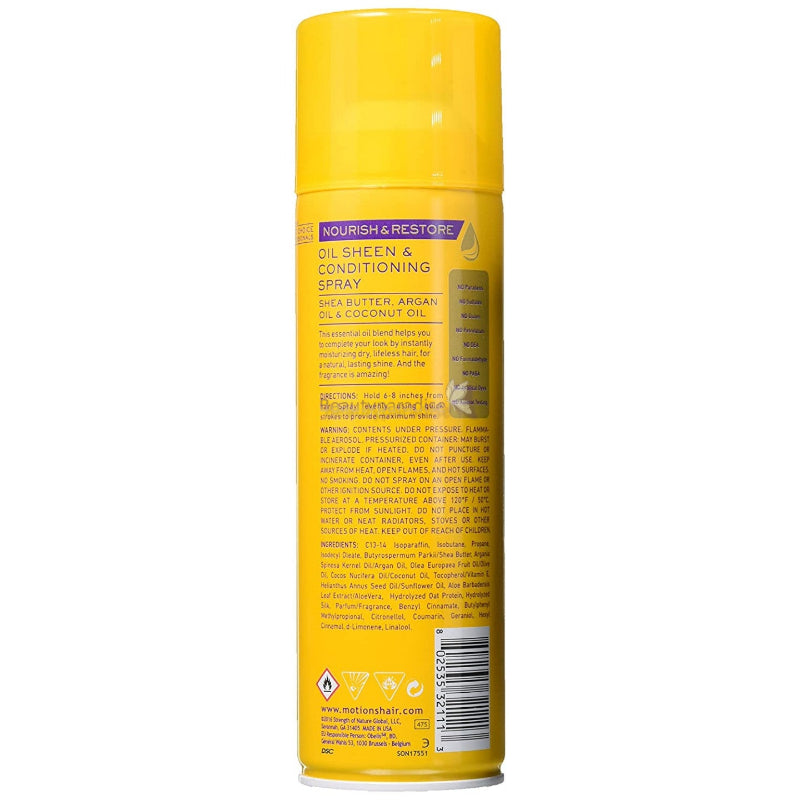 Motions Oil Sheen & Conditioning Spray 318g