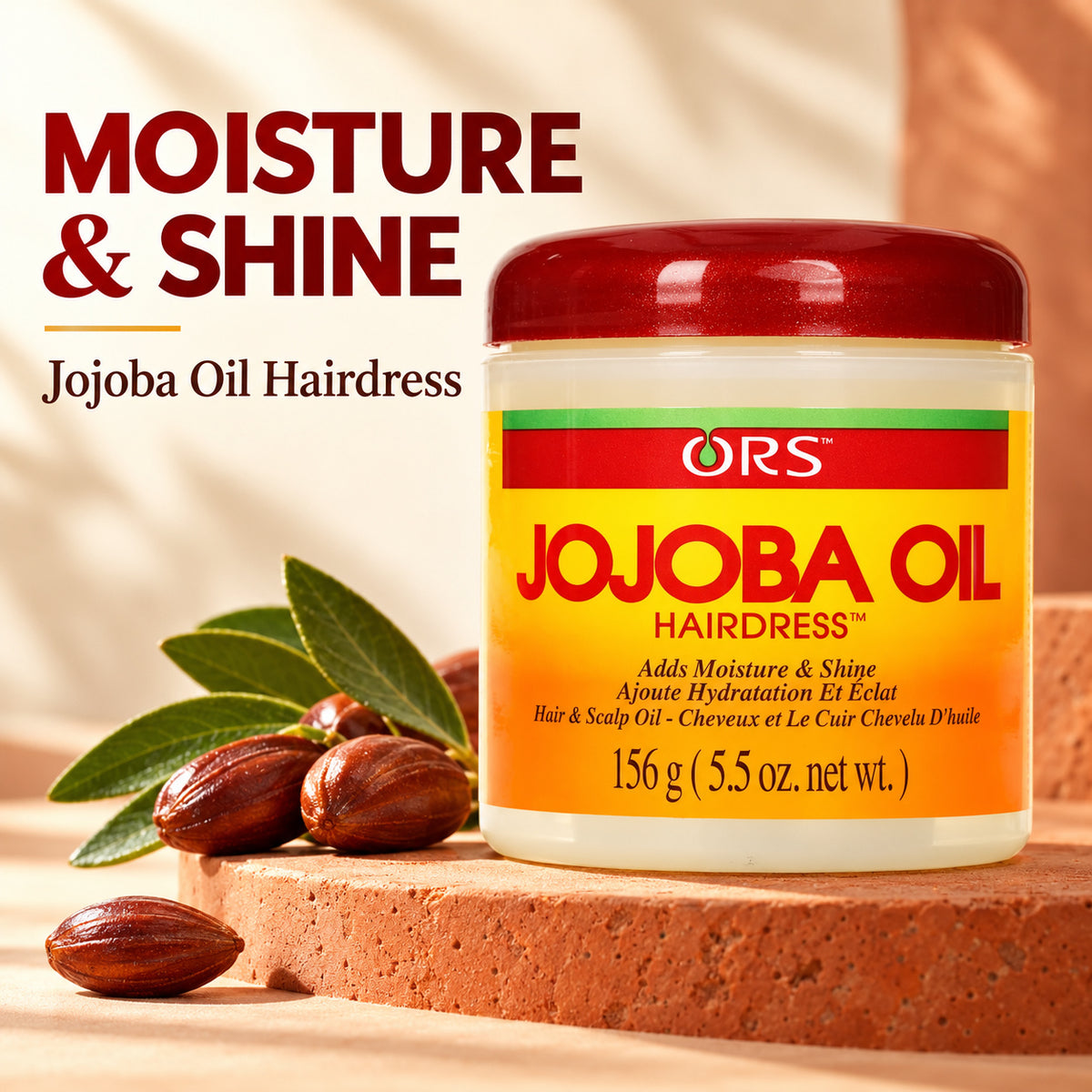 ORS Stimulateur de racines bio Huile de jojoba 156 g