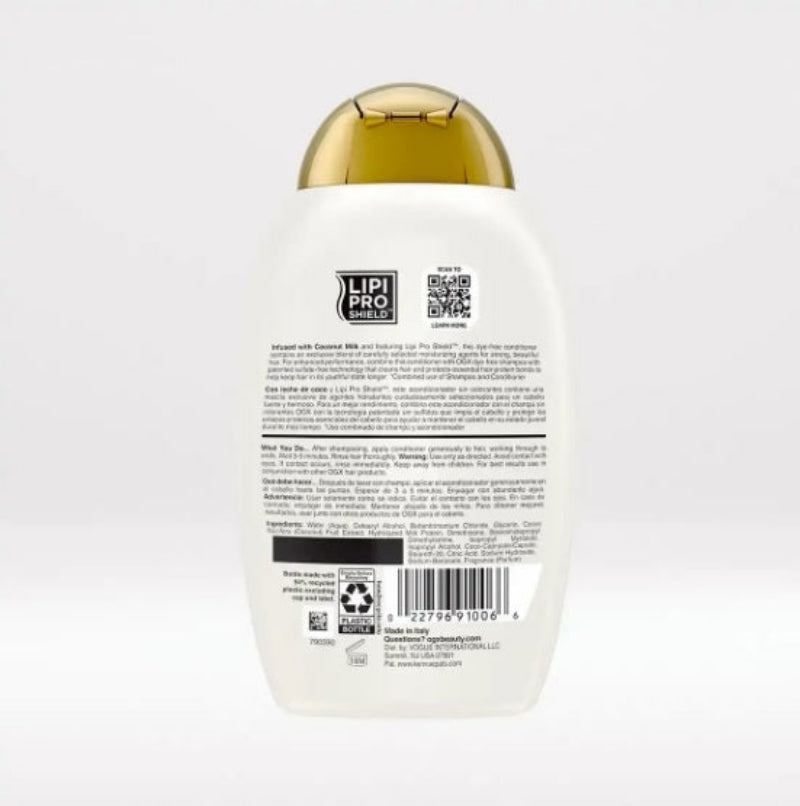 Back label of a LIPI PRO product on a white background