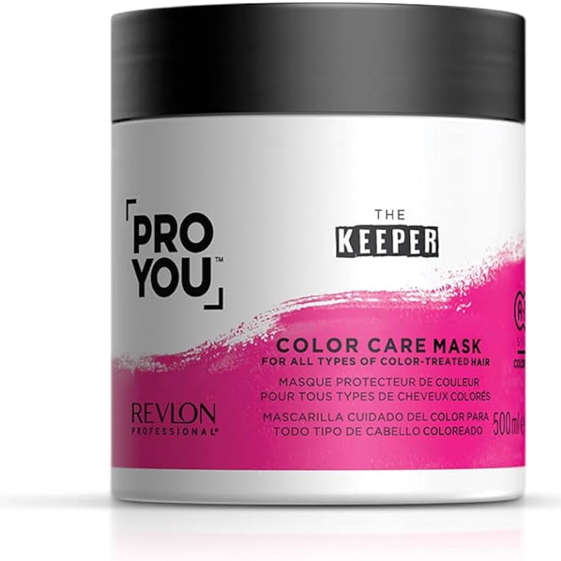 Revlon Pro You The Keeper Color Care Mask jar on a white background