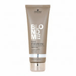 Schwarzkopf Blond Me Tone Enhancing Bonding Shampoo tube on a white background