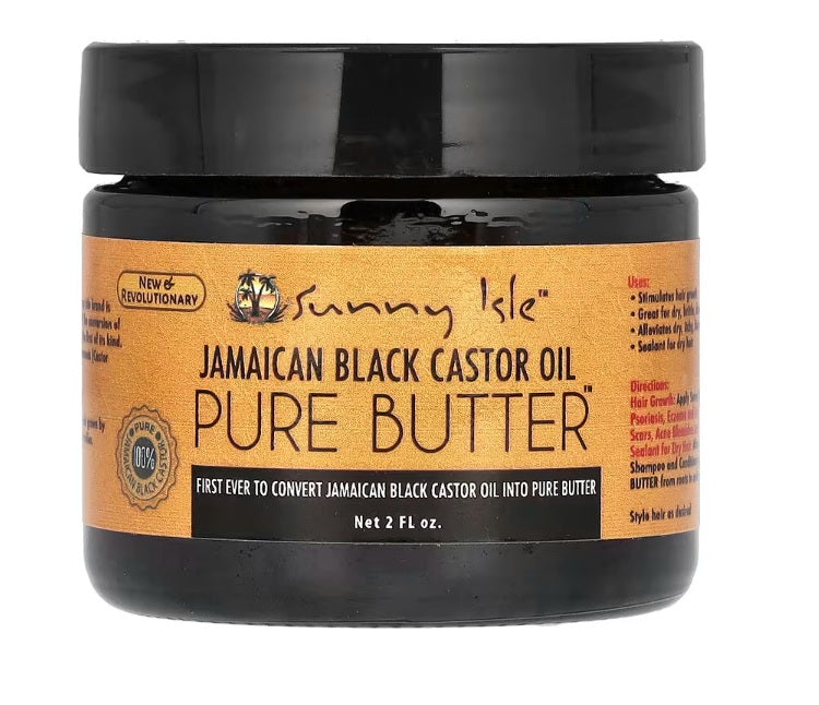 Sunny Isle Jamaican Black Castor Oil Pure Butter 2oz