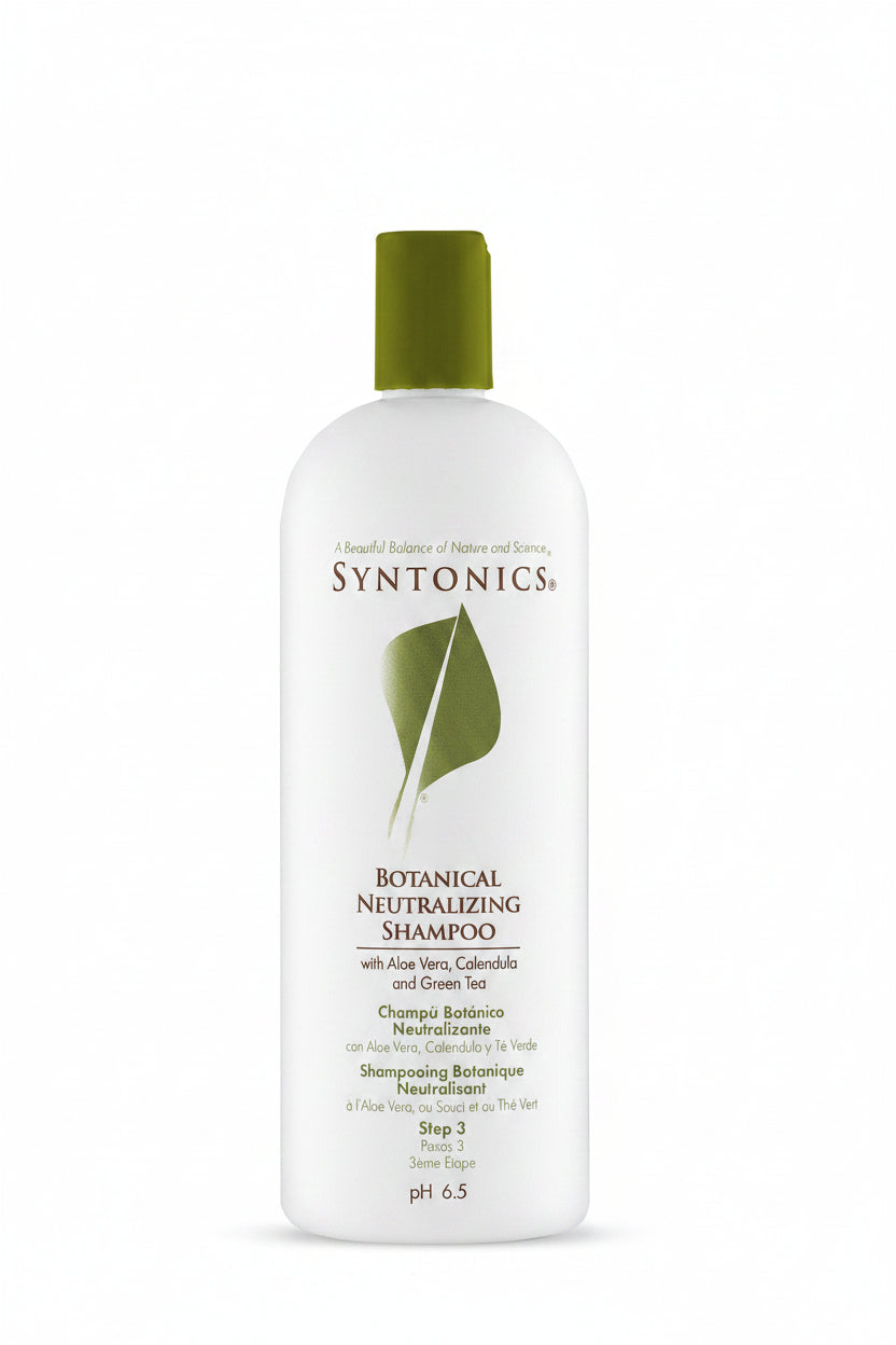 Syntonics Botanical Neutralizing Shampoo bottle on a white background