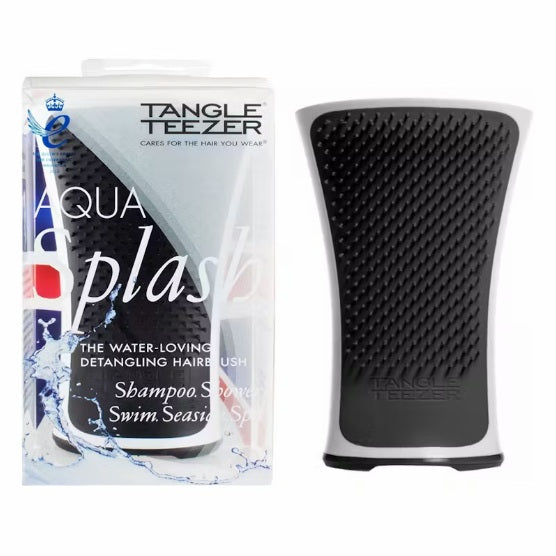 Tangle Teezer Aqua Splash Detangling Hair Brush Black Pearl