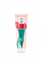 Wella Color Fresh hair mask tube with green applicator on a white background