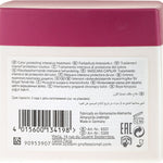 Back of a cosmetic product container with text and barcodes