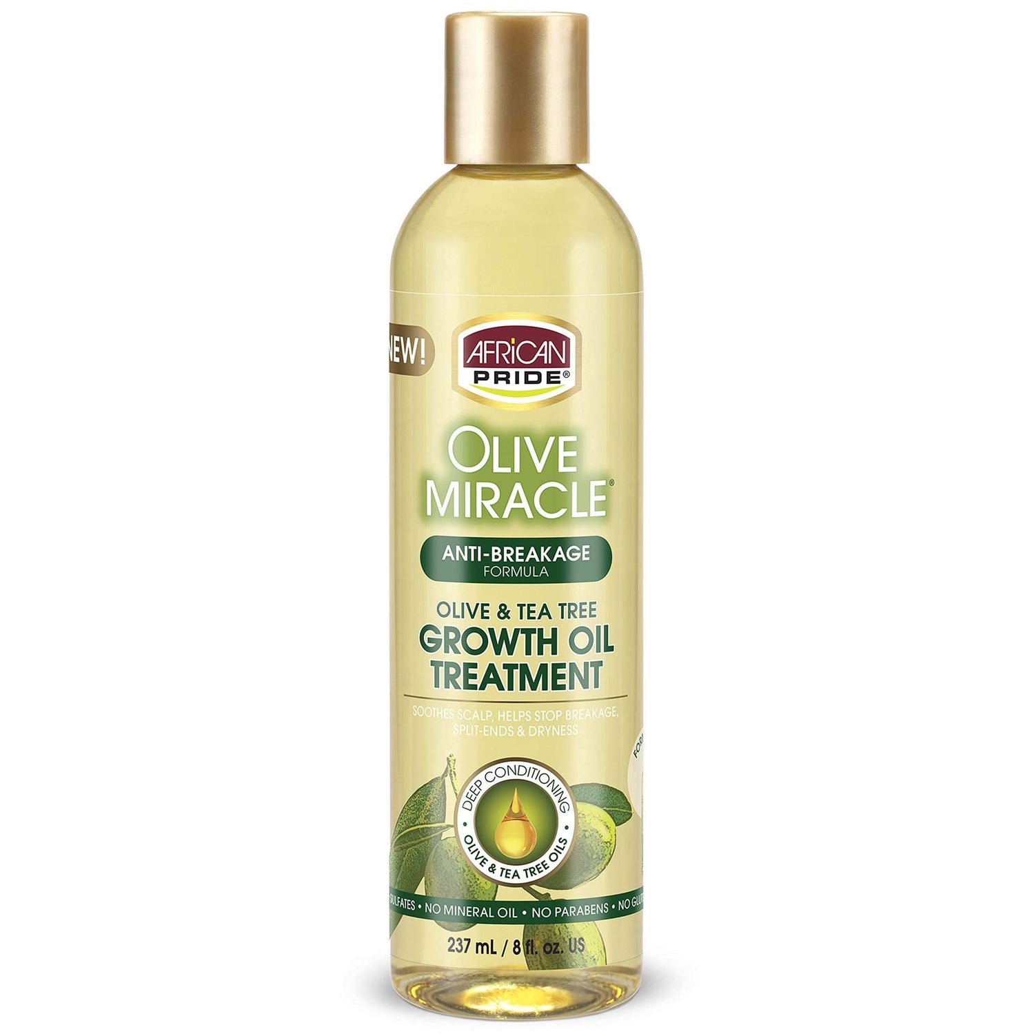 African Pride Olive Miracle Growth Oil 8oz