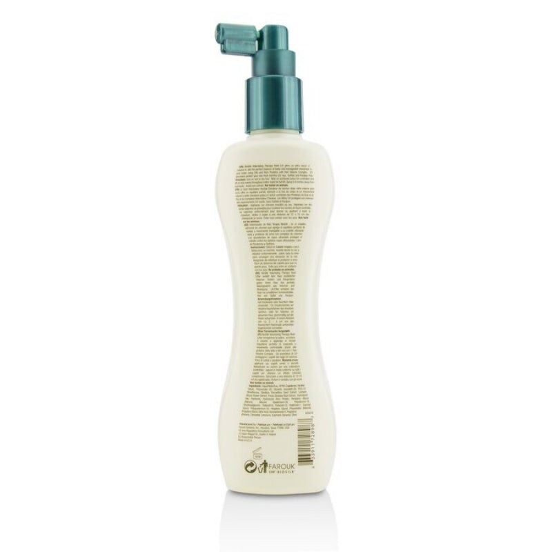 White bottle with a pump dispenser on a white background