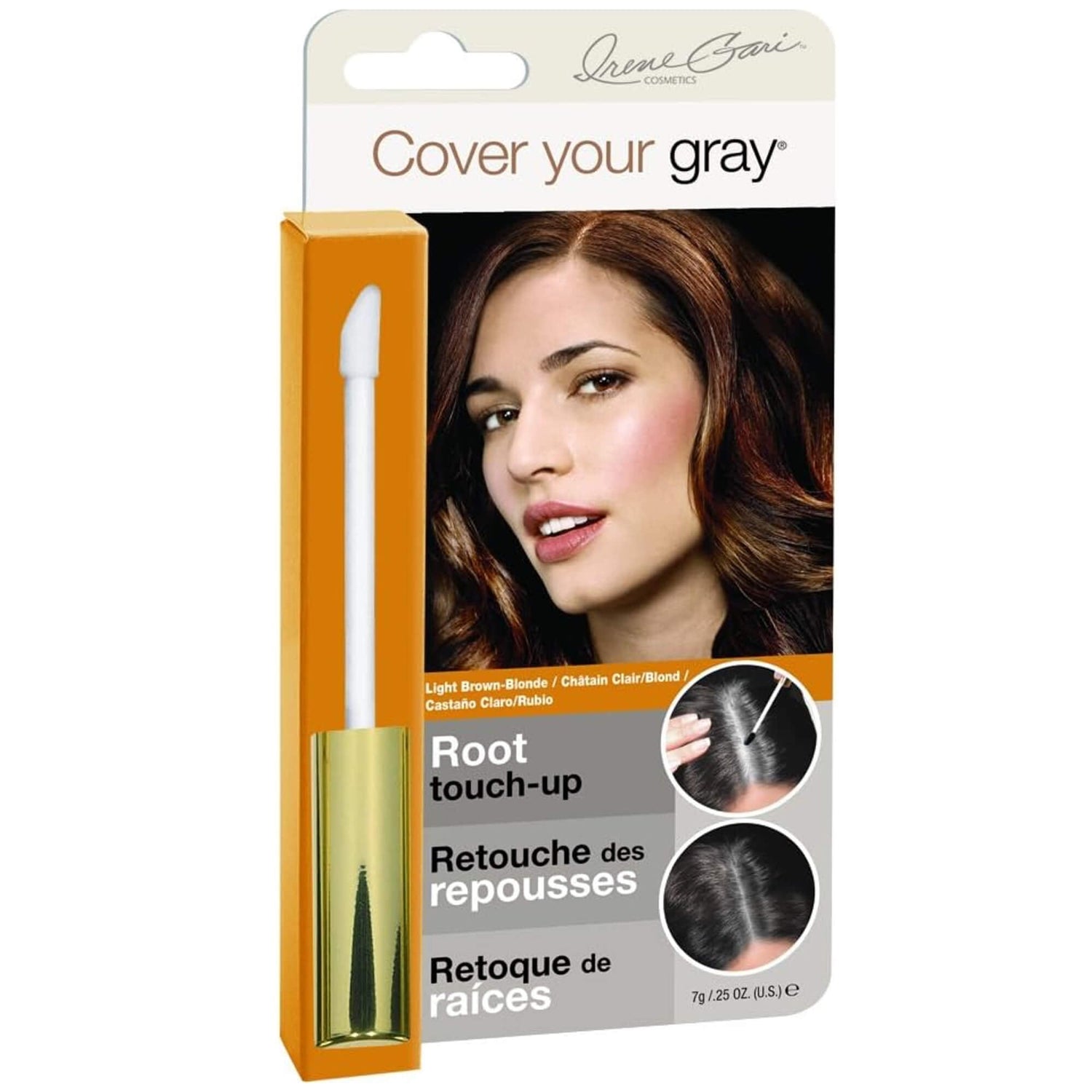 Cover Your Gray for Women Root Touch UP (Light Brown)