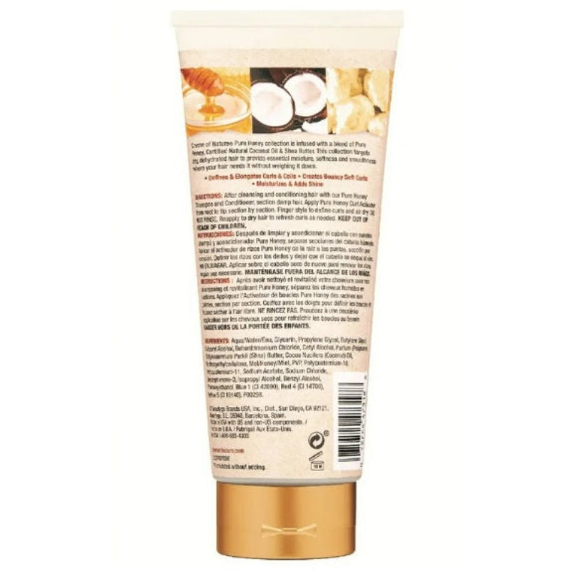 Crème de Nature Pure Honey Shrinkage Defense Activateur de boucles 10,5 oz