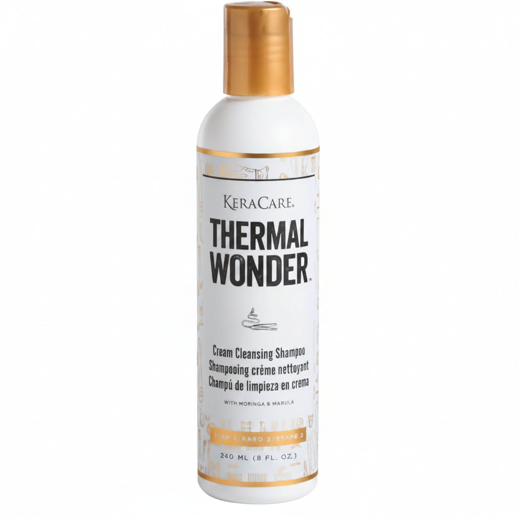 KeraCare Thermal Wonder shampoo bottle on a white background