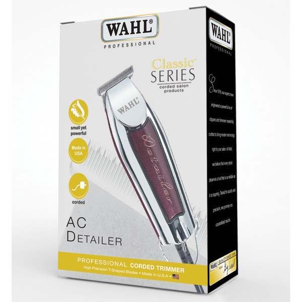 Wahl Professional Detailer Trimmer with T-wide precision blade