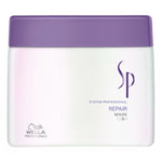 Wella SP Repair Mask container with purple lid on a white background
